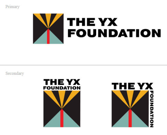 YX Foundation Logo Design